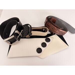 White and Black Belts